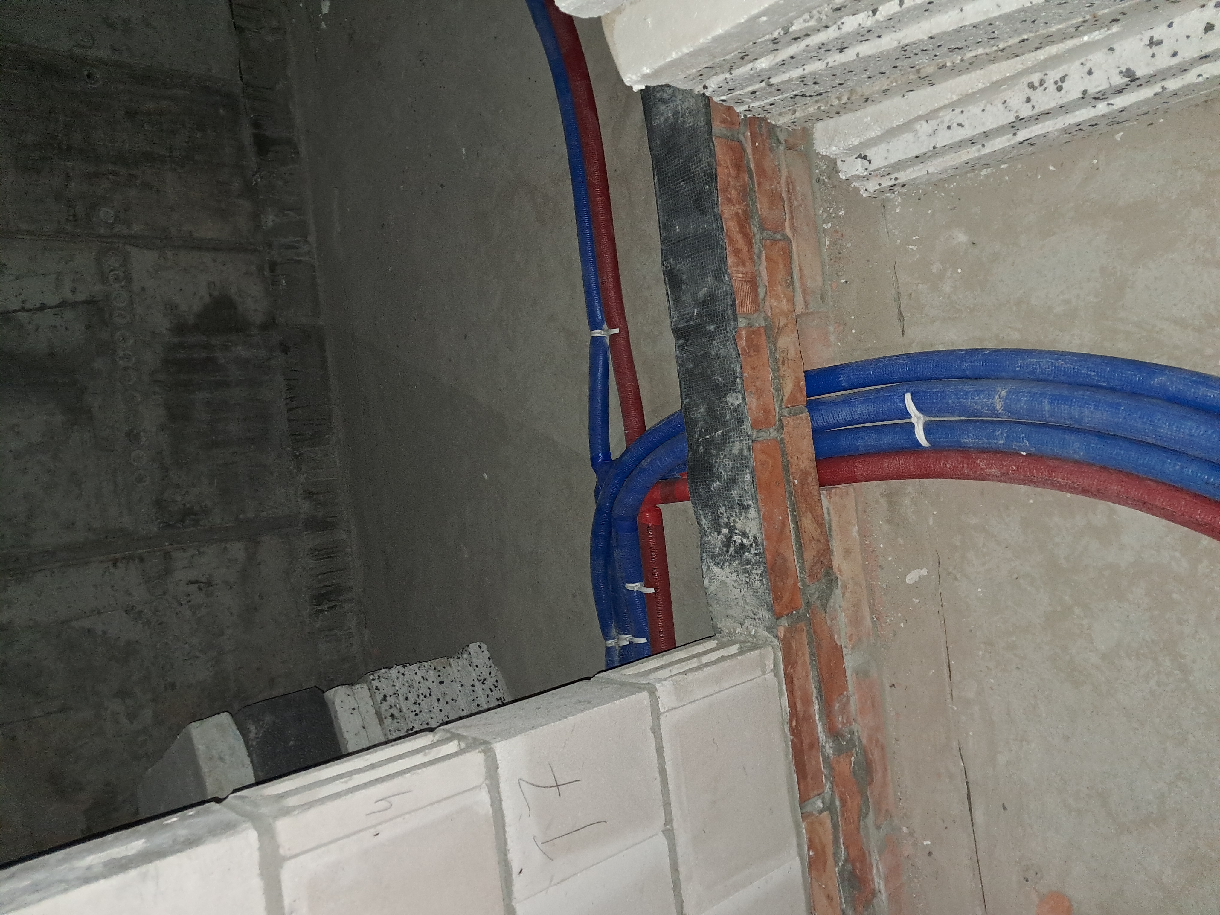 Instalacja sanitarna - szereg mieszkalny